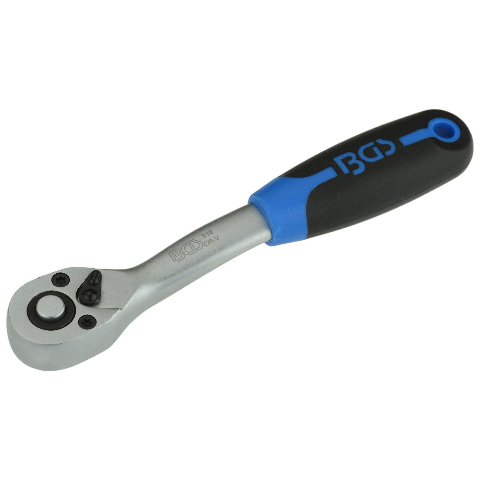 Clicket reversibil, cu maner ergonomic, actionare 1/4'' - 6.3mm, 72 dinti, lungime 145mm