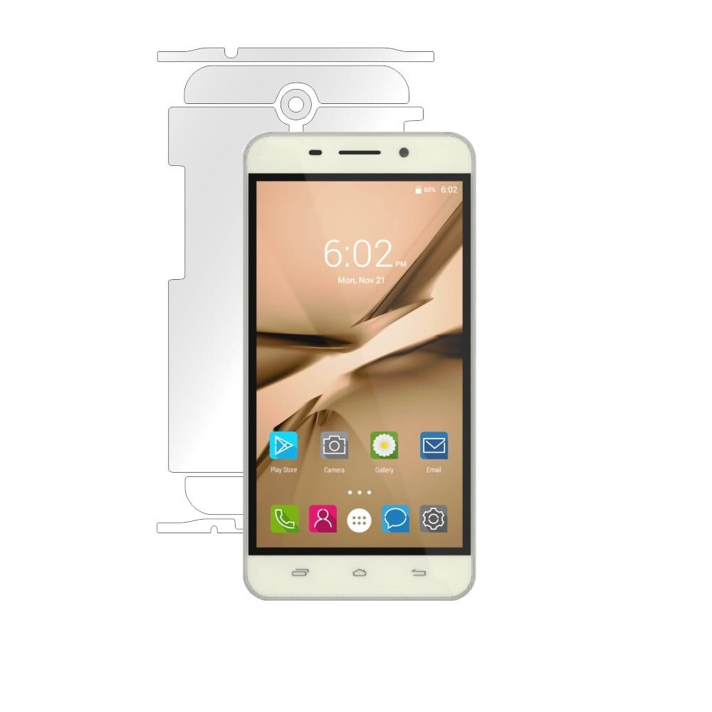 Folie Smart Protection Smartphone Tesla 6.2 spate si laterale,protectie completa spate si laterale+Smart Spray®,Smart Squeegee®,microfibra si instructiuni instalare incluse