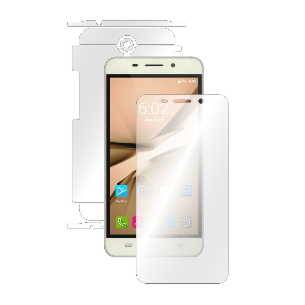 Folie Smart Protection Smartphone Tesla 6.2 fullbody,protectie completa ecran,spate si laterale+Smart Spray®,Smart Squeegee®,microfibra si instructiuni instalare incluse