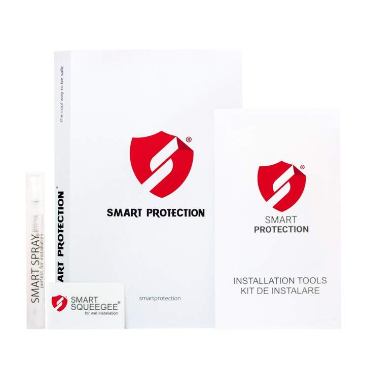Folie Smart Protection pentru Iphone 11 Pro Max fullbody, protectie completa ecran, spate si laterale+Smart Spray®, Smart Squeegee®, microfibra si instructiuni instalare incluse