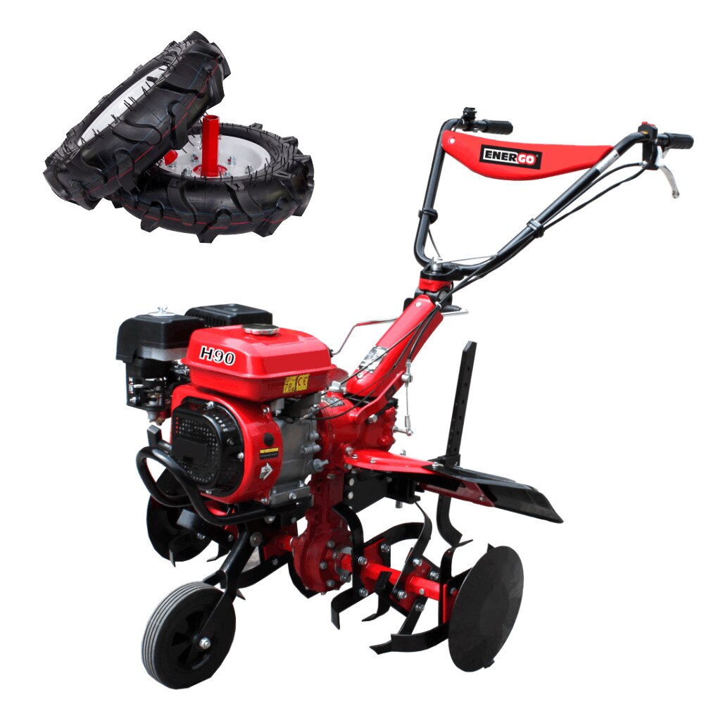 Motocultor H90 Energo cu roti de cauciuc