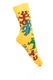 Happy Socks, Унисекс чорапи с фигурална шарка - 3 чифта, Розов електрик / Жълт / Син, 41-46