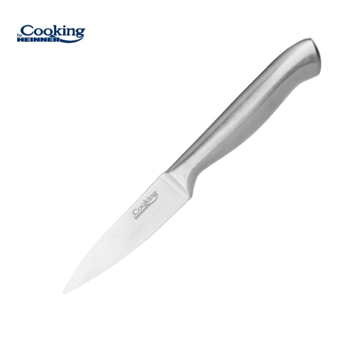 Cutit decojit Heinner, 9cm, inox, maner colorat