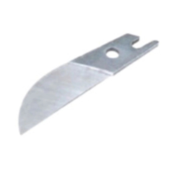 Lama de rezerva pentru foarfeca unghiulara ZYBLSSBB LSM2xh01-BCS7003984, reglabila 0–135°, lungime totala 240 mm, lungime taiere 67 mm, argintiu