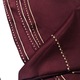 Kerek asztalterítő, D 130 cm, Casa Bucuriei, Luxury modell, bordó, pamut