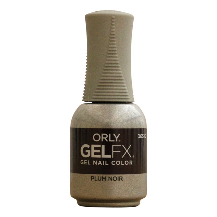 Orly, Gelfx, Shiny, Vopsea de unghii semi-permanenta, Plum Noir, 18 ml