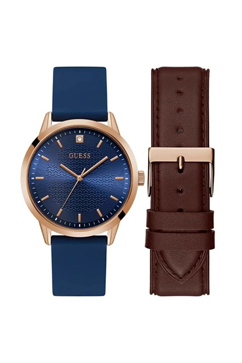 Мъжки часовник Guess с корпус от стомана, диаметър 42 мм, 5 ATM, U1437G1M