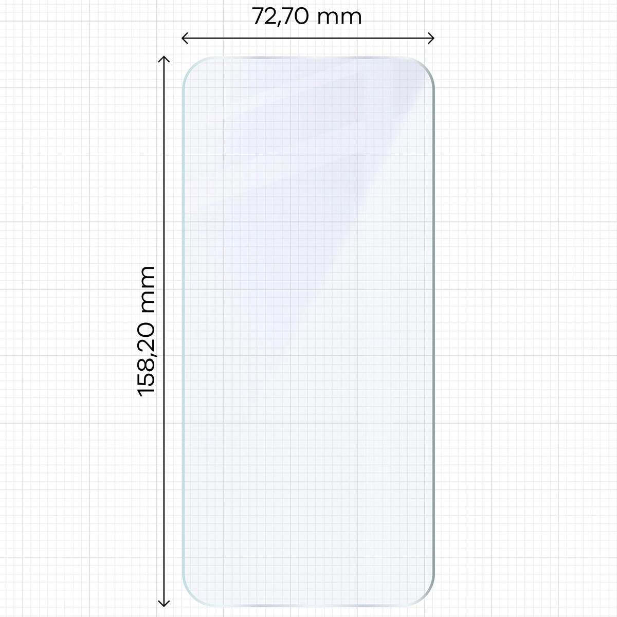 Folie sticla hibrid Bizon Hybrid Mule compatibila cu Motorola Moto G87 5G, Transparent