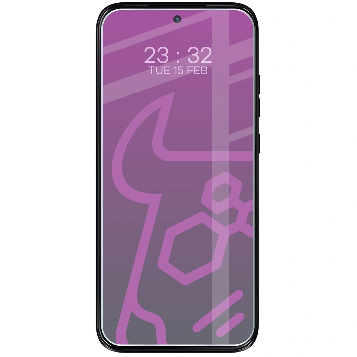 Folie sticla hibrid Bizon Hybrid Mule compatibila cu Motorola Moto G87 5G, Transparent