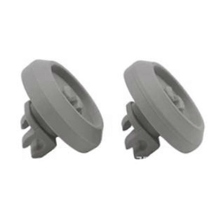 Role cos inferior masina de spalat vase compatibile Miele G7310/G7410, PETG, gri, 2 buc, diametru 3.5 cm, FG123K0225-260806-587