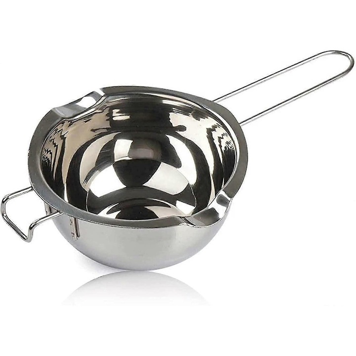 Vas bain-marie FG123K0225-260806-1777 304 din otel inoxidabil, 480 ml, argintiu