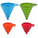 Palnie pliabila din silicon, set 4 buc., multicolor