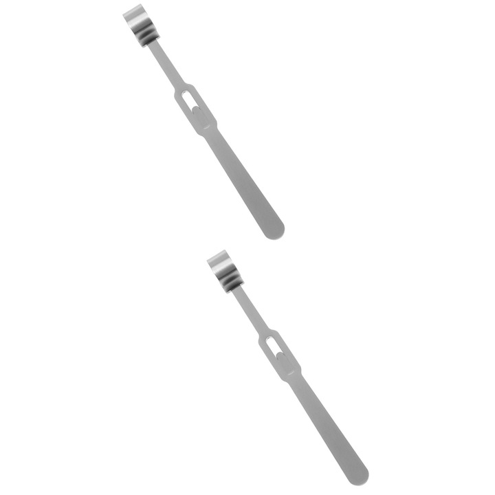 Bat amestecator pentru bauturi ZYBLSSBB LSM2xh111-BCS0046927, inox 304, set 2 buc., argintiu, 16 cm