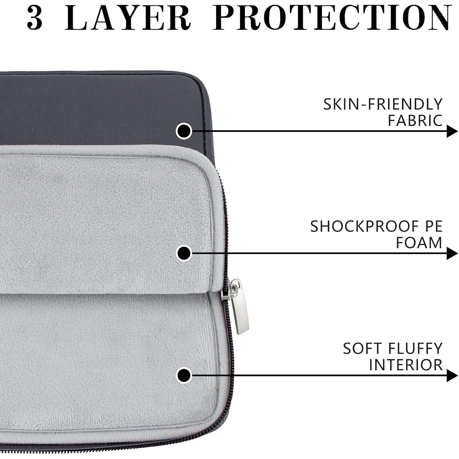 Carcasa Laptop 14 Inch, Protectie Subtire, Gri