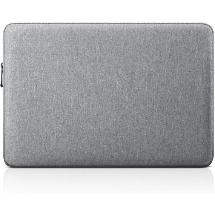 Husa Laptop 13 Inch, Protectie Impermeabila, Antishoc, Gri Deschis