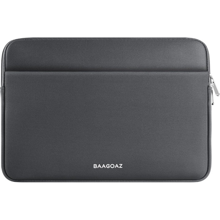 Husa Laptop 14 Inch, Protectie Premium, Gri