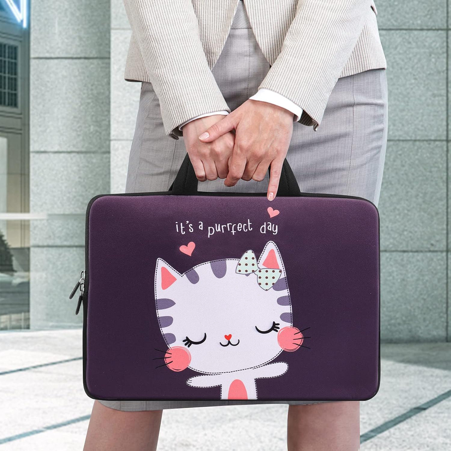 Husa laptop 11.6-12 inch, geanta transport neopren, protectie