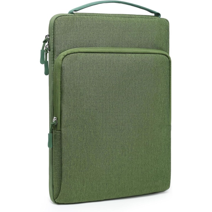 Husa Laptop 13 Inch Verde Iarba - Protectie Avansata si Design Minimalist