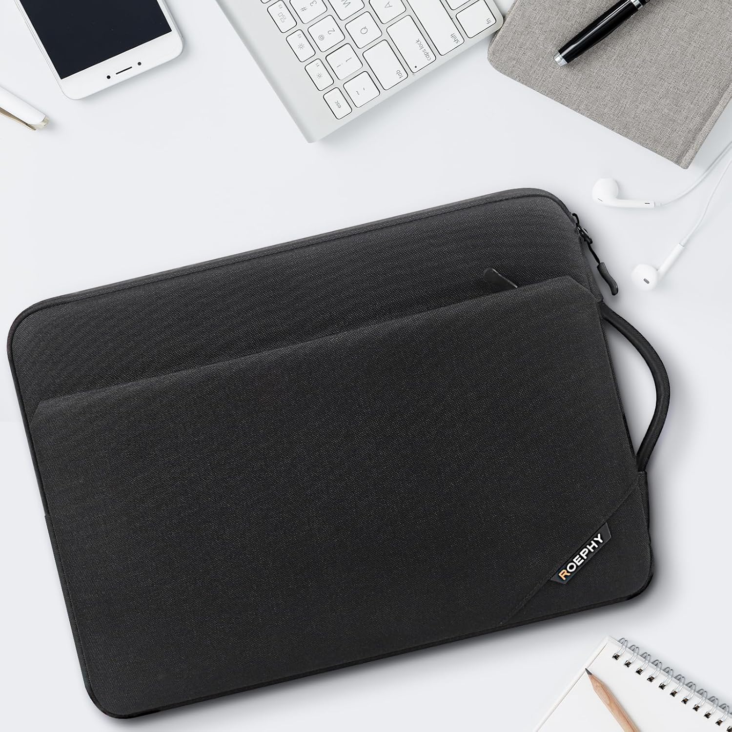 Husa Laptop 14-15 Inch Protectie Antisoc Neagra