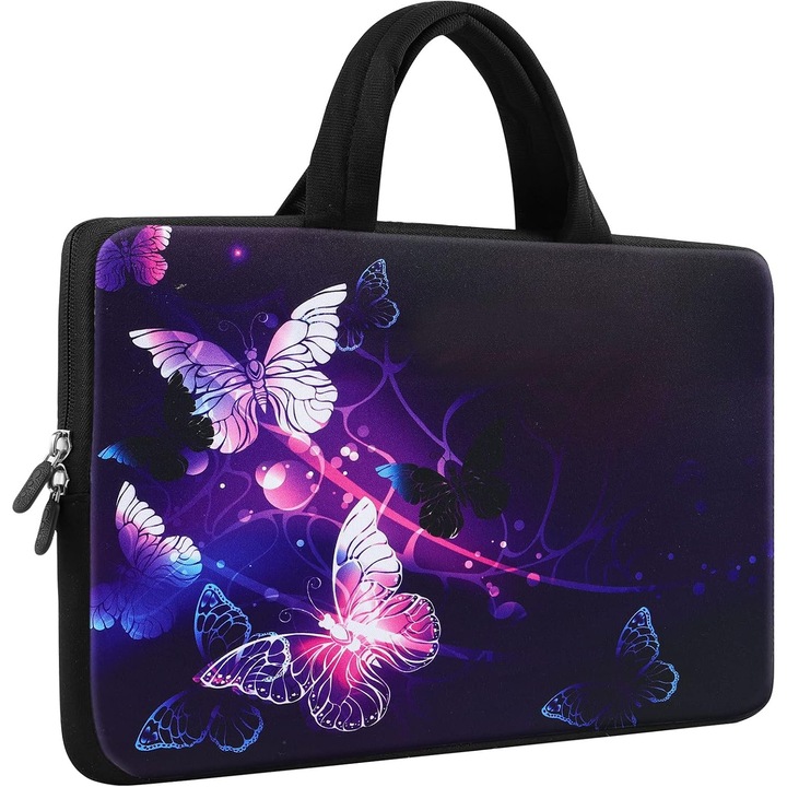 Husa Laptop 11.6-12 Inch, Geanta Neopren Portabila cu Maner