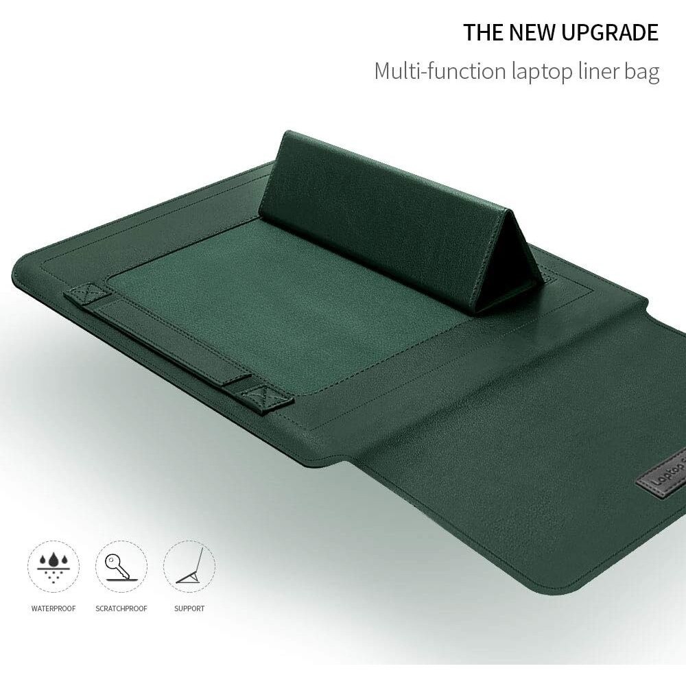 Curea Laptop 11-12 Inch Piele PU Maro cu Suport