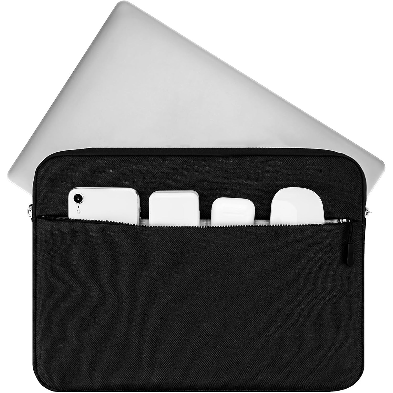 Husa Laptop 11 Inch, Subtire, Rezistenta la Socuri, Neagra