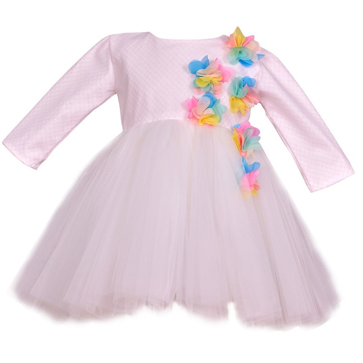 Rochita de ocazie, Couture Bebe, Miranda, Roz