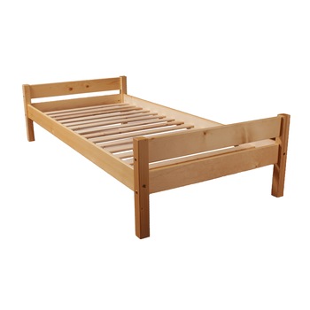 Pat Sally 2/2, pentru 1 persoana, 80 x 200 cm, Natur Pat Sally 2/2, pentru 1 persoana, 80 x 200 cm, Natur