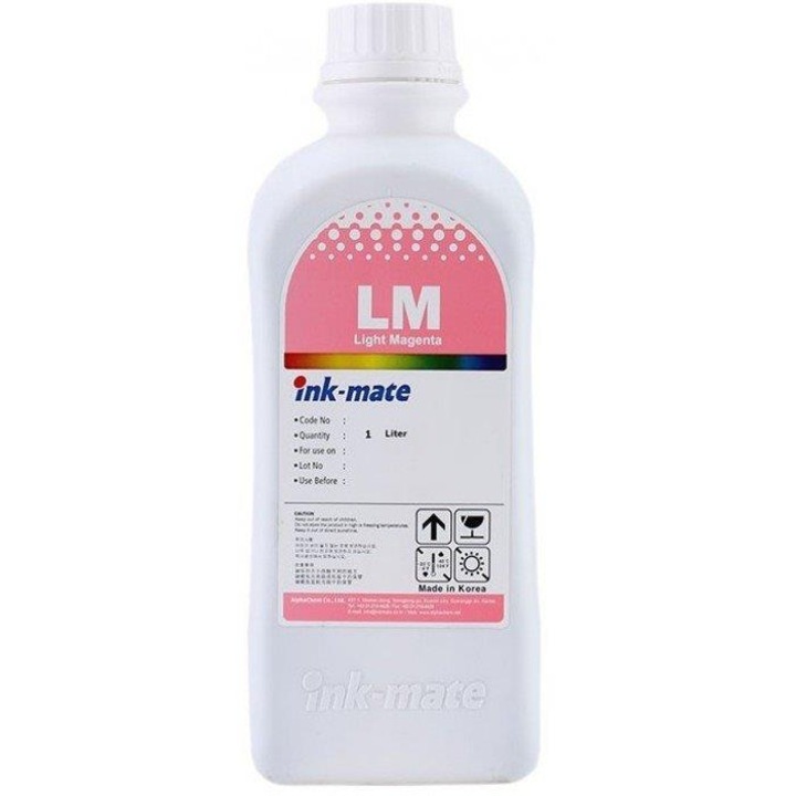 Tintás üveg Ink-Mate kompatibilis HP (91) 1x1000ml C9471A Light Bíborvörös