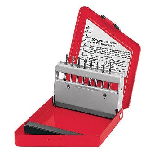 Set 8 freze cu carbura si coada de prindere de 1/8