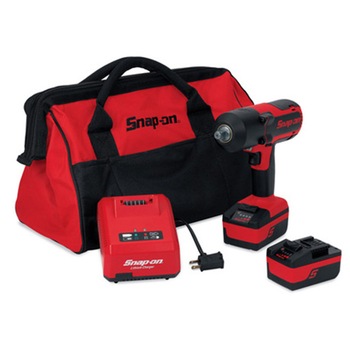 Masina de insurubat cu impact cu acumulator de 18 V si dim. de 234 mm marca Snap-On Masina de insurubat cu impact cu acumulator de 18 V si dim. de 234 mm marca Snap-On