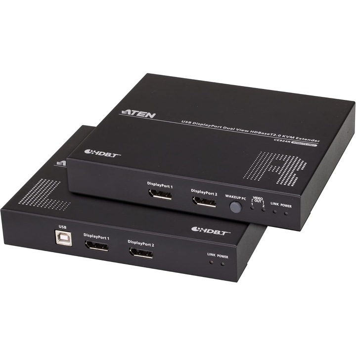 Extender KVM Aten CE924 USB DisplayPort Dual Display HDBaseT 2.0