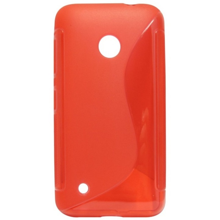 Husa silicon S-case rosie pentru Nokia Lumia 530