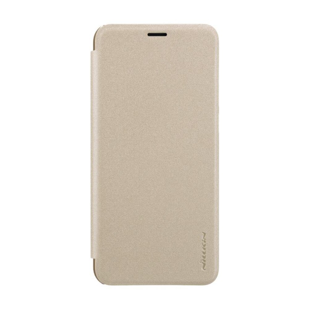 Husa flip Nillkin Sparkle pentru Huawei Honor V10 , auriu