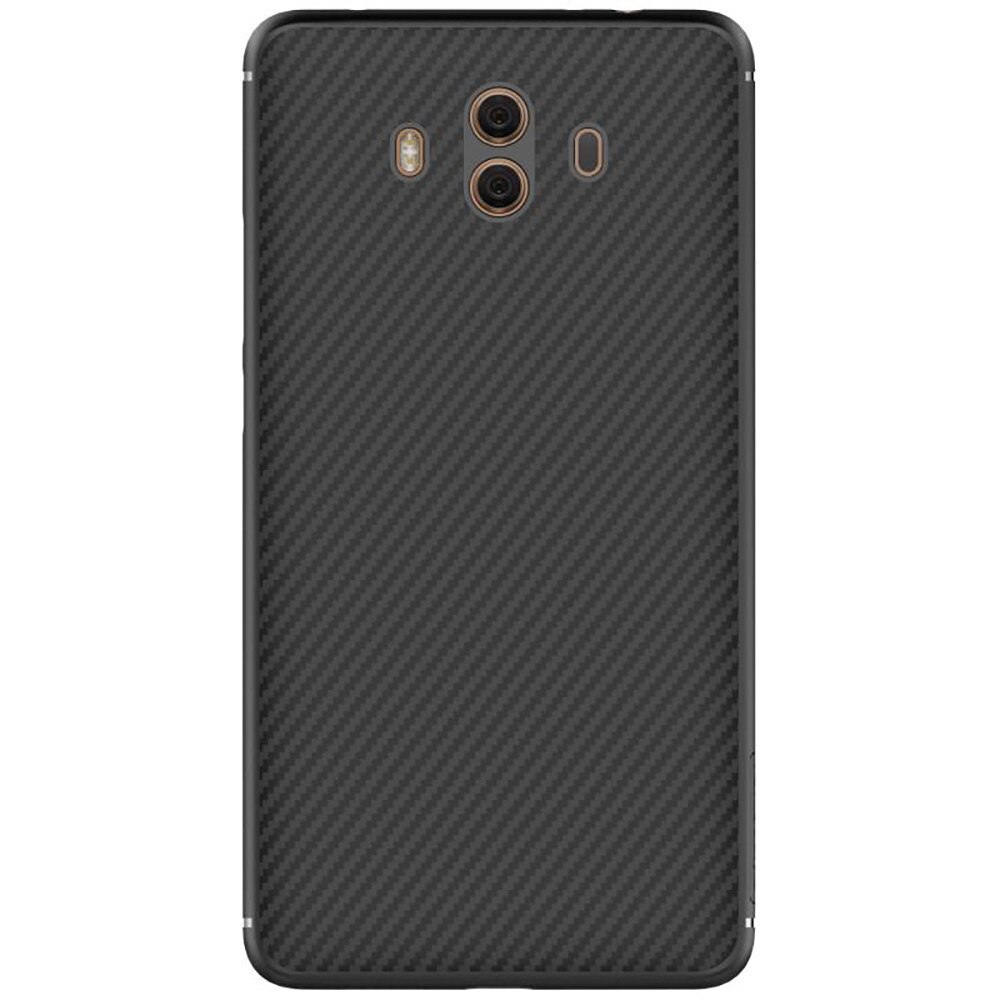 Husa carcasa spate Nillkin Synthetic Fiber pentru Huawei Mate 10, negru
