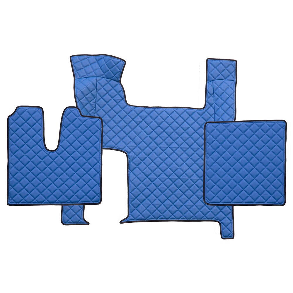 Set presuri imitatie piele OPEL automat albastru 2 sertare 2009-2016