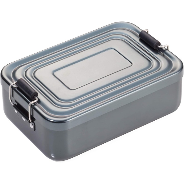 Кутия за обяд Troika Titanium BOX72, Унисекс, 179x116x55мм