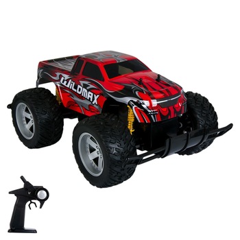 Masina cu telecomanda S-Toys Off Road WildMax 4x4, scara 1:10, functii complete, incarcare prin USB Masina cu telecomanda S-Toys Off Road WildMax 4x4, scara 1:10, functii complete, incarcare prin USB