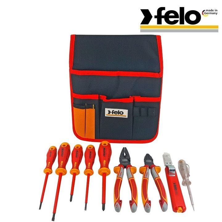 Комплект ръчни инструменти FELO S413 9 части