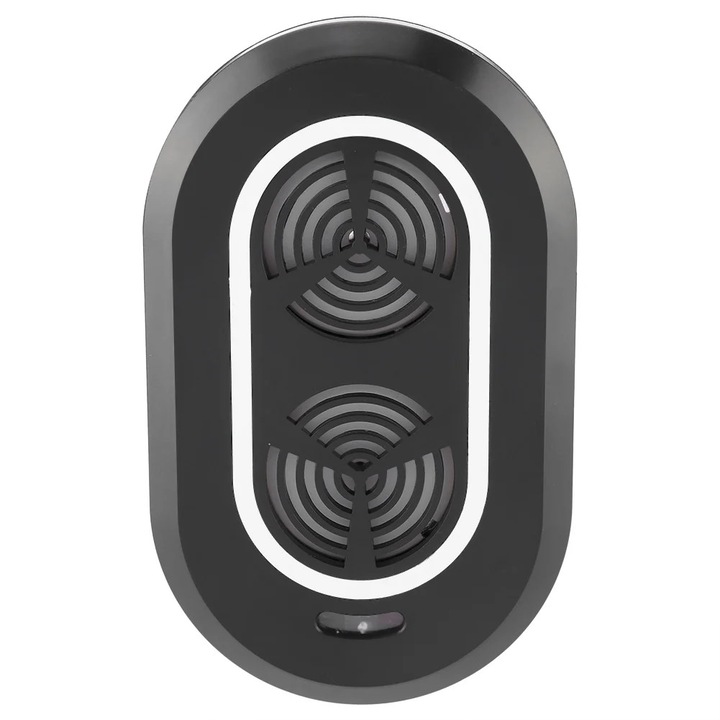 Dispozitiv cu ultrasunete pentru alungat insecte si rozatoare ZYBLSSBB LSM2xh4425-BCS0044035, priza tip US 110-220V, 5W, ABS, negru, 13 x 8 x 5 cm