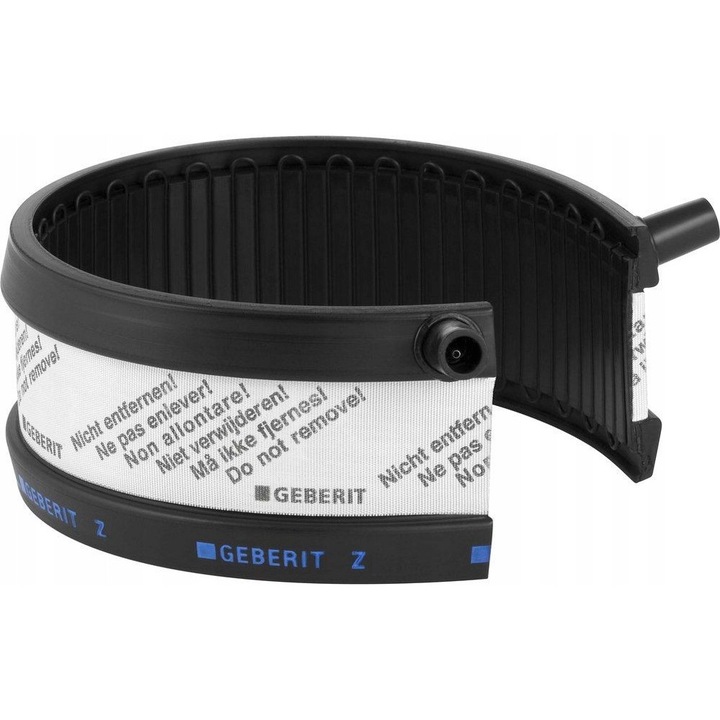 Geberit ONKVTF771 elektrofúziós heveder, PE, DN50 (belső O 50 mm / külső O 66 mm), B osztály, fekete