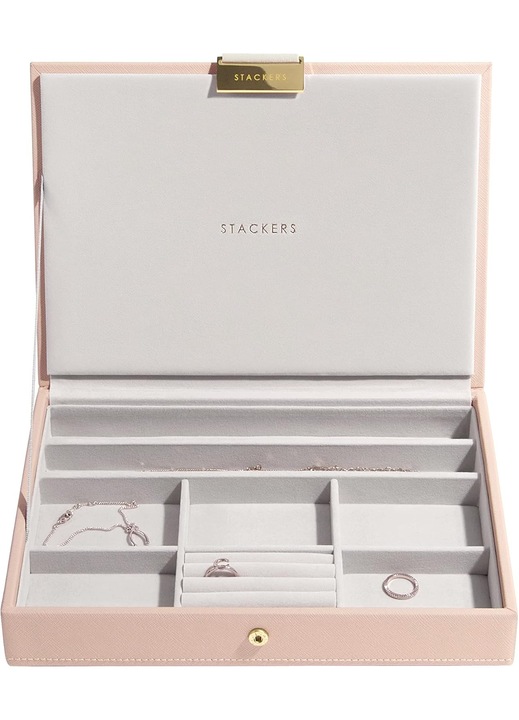 Stackers Blush Classic Ékszerdoboz - Elegáns Rendszerezés