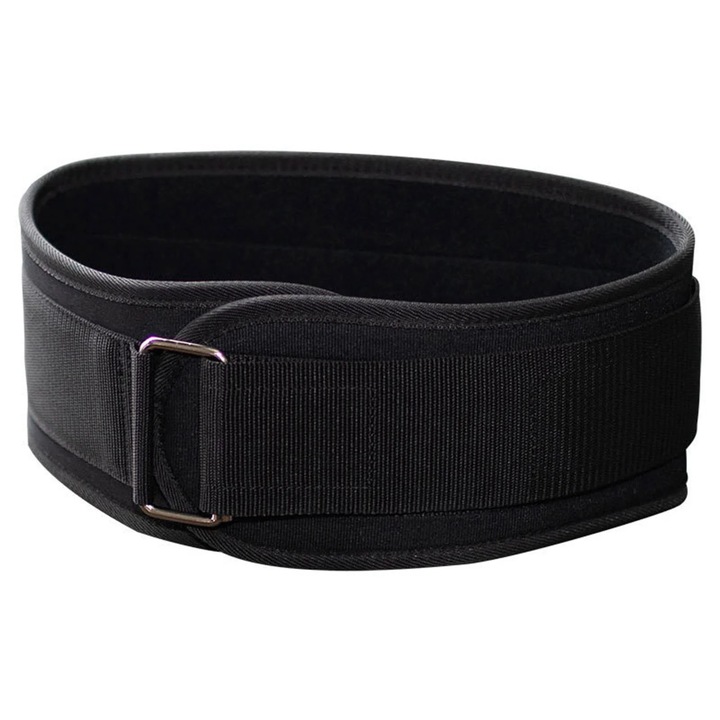 ZYBLSSBB, centura pentru haltere in EVA si poliester, ajustabila pentru protectie talie, negru, M (talie 77–93 cm)