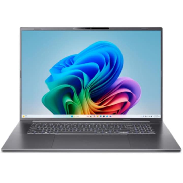 Laptop Acer Aspire 18 AI WUXGA 18 inch Intel Core Ultra 7 355 16GB 512GB SSD Windows 11 Home Steel Gray