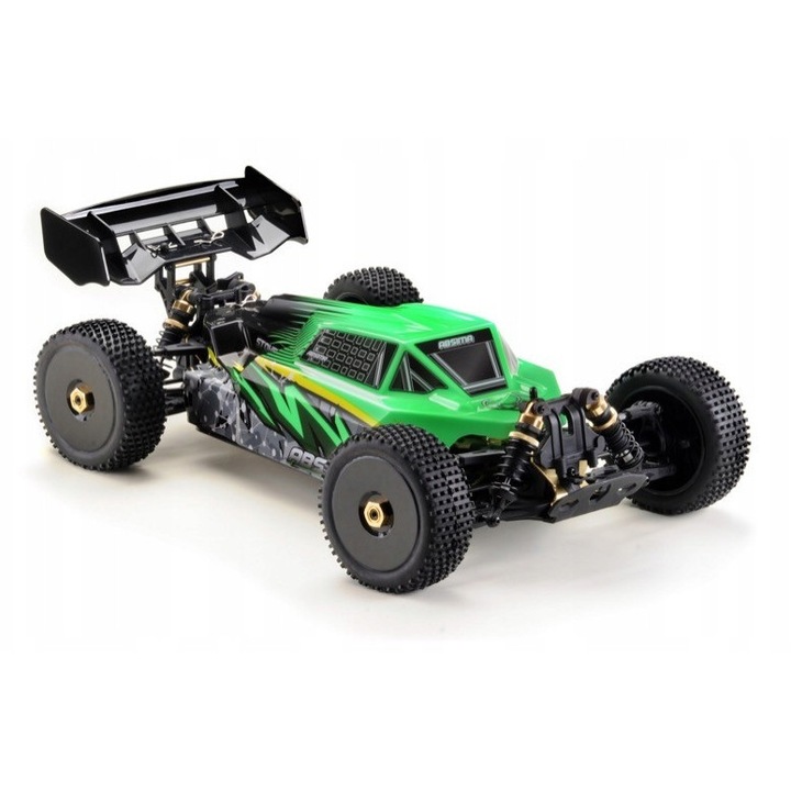 Absima Stoke V2 1:8 távirányítós Buggy, RTR, 4WD, LiPo 4S, 3668 2300KV brushless motor, 120A szabályzó, zöld, Z8PVKZMARE kód
