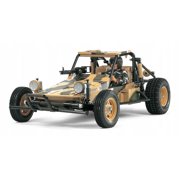Модел RC комплект Tamiya Fast Attack Vehicle (FAV) 58496, 1:10, 2WD, неоцветена каросерия, мотор тип 540 и ESC включени, Многоцветен, 430 мм