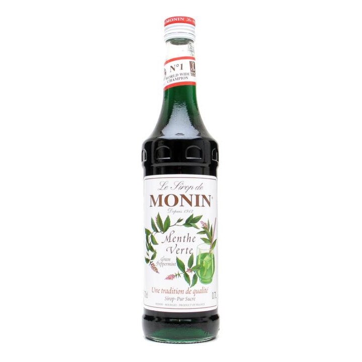 Sirop Monin green mint, menta verde 0,7l