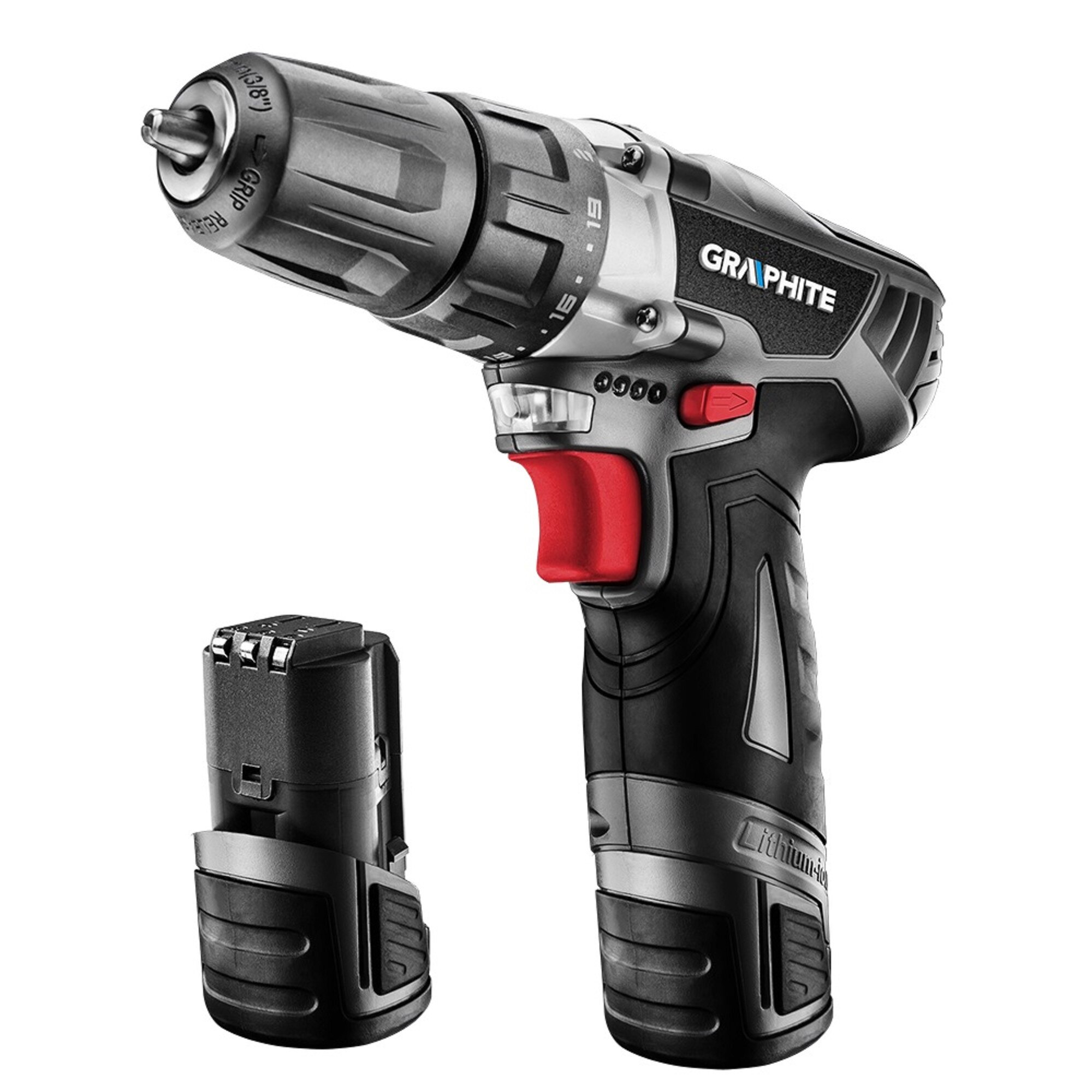 Masina de gaurit cu acumulatori 10.8 V Li-Ion GRAPHITE