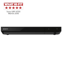 Blu-ray player Sony UBPX700B, 4K Ultra HD, Smart, HDR, DTS:X, Wi-Fi, CD/DVD, HDMI, USB, Negru