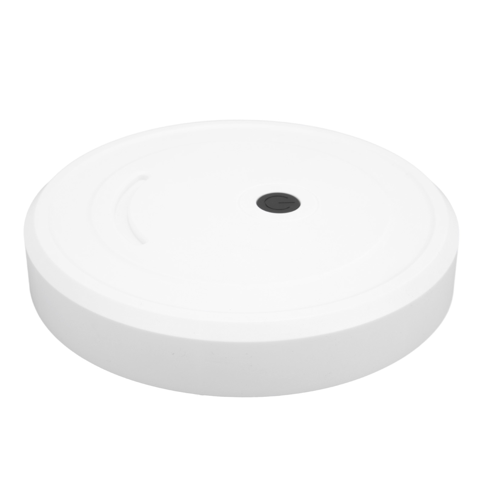 Aspirator robot 0807BM-BSTY00988848, din ABS, cu functie mop, alb, 230 x 230 x 42 mm, alimentare 3 x AA